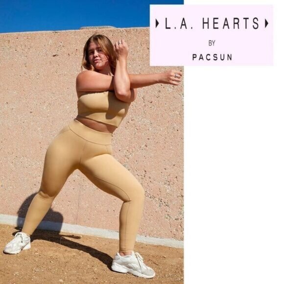 Workout Outfits for Women 2 Piece Seamless Crop Tank High‎ Waist Leggings Sets - Picture 5 of 11